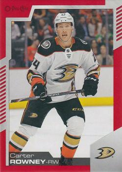 2020-21 O-Pee-Chee - Red Blank Back #247 Carter Rowney Front