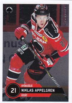 2020-21 Cardset Finland #176 Niklas Appelgren Front