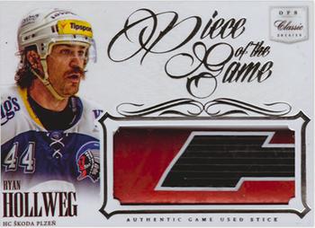 2014-15 OFS Classic - Piece of the Game #PG-45 Ryan Hollweg Front