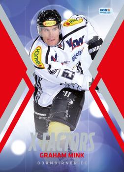 2013-14 Austrian EBEL - X-Factors #EBEL-XF09 Graham Mink Front