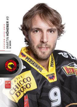 2012-13 Swiss National League #32 Martin Hohener Front