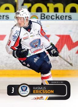 2011-12 HockeyAllsvenskan #ALLS-049 Rasmus Ericsson Front