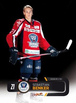 2011-12 HockeyAllsvenskan #ALLS-065 Sebastian Benker Front