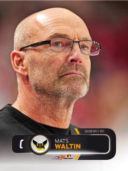 2011-12 HockeyAllsvenskan #ALLS-286 Mats Waltin Front