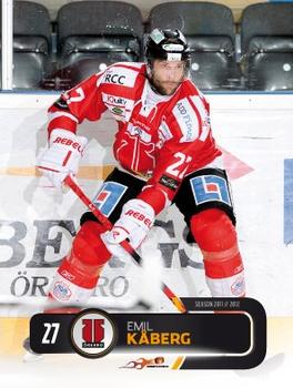 2011-12 HockeyAllsvenskan #ALLS-294 Emil Kåberg Front