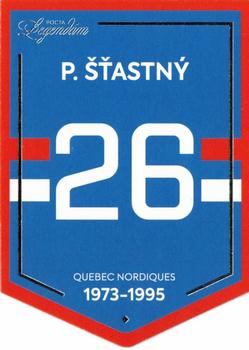 2020 SportZoo Pocta Legendam II. Edicia - Plaketa #PL06 Peter Stastny Front