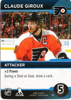 2014 Cryptozoic NHL Power Play #NNO Claude Giroux Front