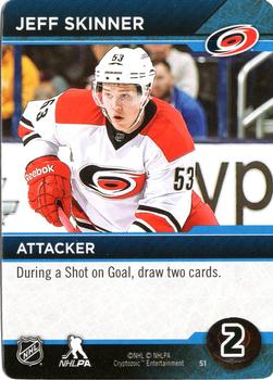 2014 Cryptozoic NHL Power Play #NNO Jeff Skinner Front