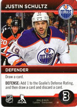 2014 Cryptozoic NHL Power Play #NNO Justin Schultz Front