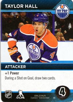 2014 Cryptozoic NHL Power Play #NNO Taylor Hall Front