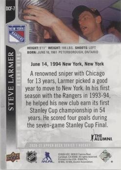 2020-21 Upper Deck - Day With The Cup Flashbacks #DCF-7 Steve Larmer Back