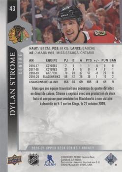 2020-21 Upper Deck - French #43 Dylan Strome Back