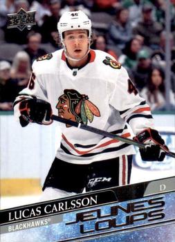 2020-21 Upper Deck - French #212 Lucas Carlsson Front