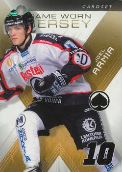 2010-11 Cardset Finland - Game Worn Jersey Series 2 Redemption #NNO Joel Armia Front