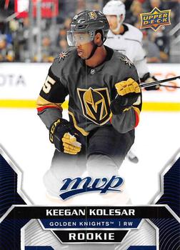 2020-21 Upper Deck MVP - Blue #229 Keegan Kolesar Front