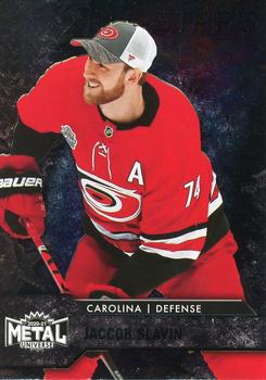 2020-21 SkyBox Metal Universe #155 Jaccob Slavin Front