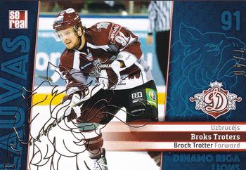 2019-20 Sereal Dinamo Riga - Lions Gold #DRG-LIO-044 Brock Trotter Front