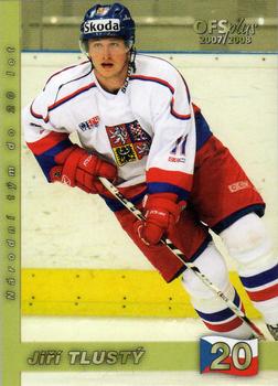 2007-08 Czech OFS - Czech Republic U-20 #U20/12 Jiri Tlusty Front