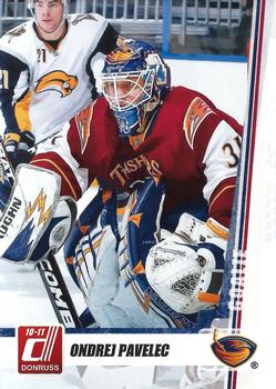 2010-11 Donruss #157 Ondrej Pavelec  Front