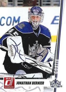 2010-11 Donruss #163 Jonathan Bernier  Front