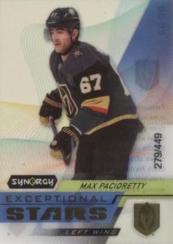 2020-21 Upper Deck Synergy - Exceptional Stars Gold #ES-38 Max Pacioretty Front