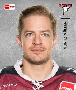 2020-21 Playercards Stickers (DEL) #167 Moritz Muller Front