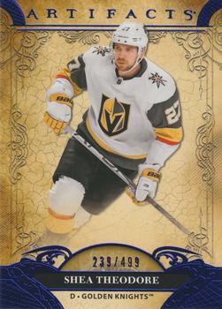 2020-21 Upper Deck Artifacts - Blue Sapphire #20 Shea Theodore Front