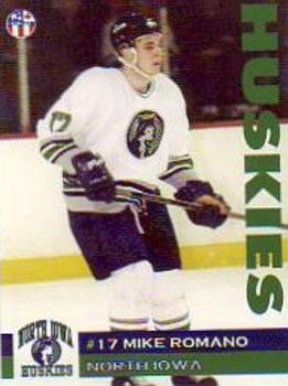 1995-96 North Iowa Huskies (USHL) #16 Mike Romano Front