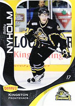 2007-08 Extreme Kingston Frontenacs (OHL) #15 Bobby Nyholm Front