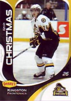 2007-08 Extreme Kingston Frontenacs (OHL) #23 Kevin Christmas Front