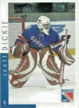 2002-03 Canada Trust Kitchener Rangers (OHL) #NNO Scott Dickie Front