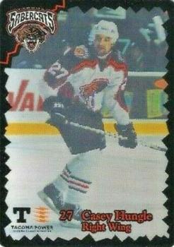 1998-99 Tacoma Sabercats (WCHL) #10 Casey Hungle Front