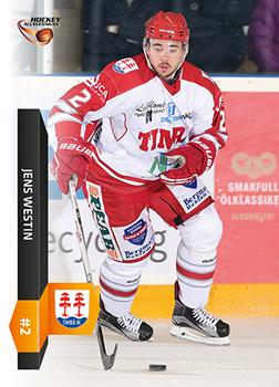 2015-16 Playercards HockeyAllsvenskan #HA-277 Jens Westin Front