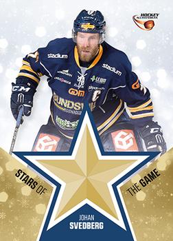 2015-16 Playercards HockeyAllsvenskan - Stars of the Game #HA-SG10 Johan Svedberg Front