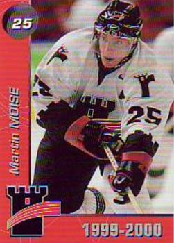 1999-00 Cartes, Timbres et Monnaies Sainte-Foy Quebec Remparts (QMJHL) #15 Martin Moise Front