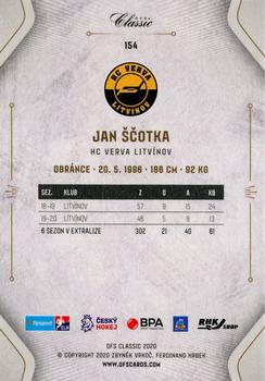 2020-21 OFS Classic Série I #154 Jan Scotka Back