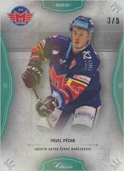 2020-21 OFS Classic Série I - Blue Neon #191 Pavel Pycha Front
