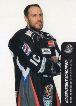 2020-21 Playercards (DEL) #DEL-330 Benedikt Schopper Front