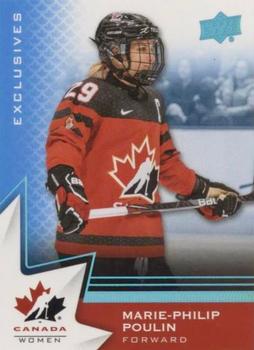 2020-21 Upper Deck Team Canada Juniors - Blue #74 Marie-Philip Poulin Front