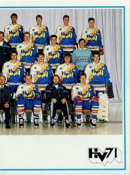 1987-88 Panini Ishockey (Swedish) Stickers #108 Team2 Front