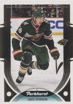 2020-21 Parkhurst - Gold Foil #60 Jared Spurgeon Front