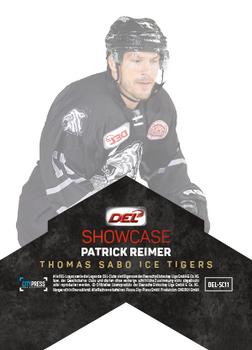 2016-17 German DEL Playercards Premium - Showcase #DEL-SC11 Patrick Reimer Back