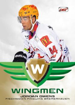 2016-17 German DEL Playercards Premium - Wingmen #DEL-WI03 Jordan Owens Front