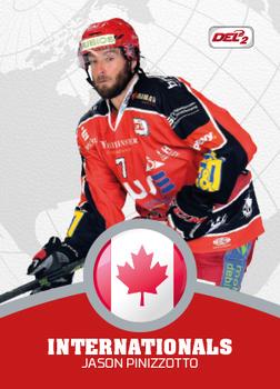 2016-17 Playercards (DEL2) - Internationals #DEL2-IN04 Jason Pinizzotto Front