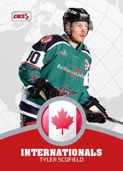 2016-17 Playercards (DEL2) - Internationals #DEL2-IN13 Tyler Scofield Front