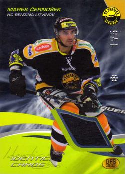 2010-11 Czech OFS Plus - Jersey Identical cards #J12 Marek Cernosek Front