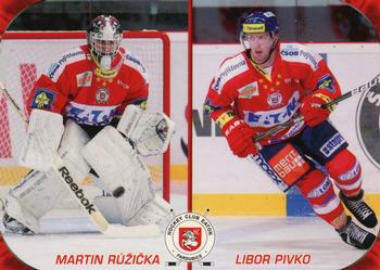 2010-11 Czech OFS Plus - Team Card #4 Martin Ruzicka / Libor Pivko Front