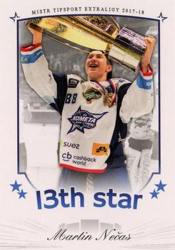 2017-18 OFS 13th Star #14 Martin Necas Front