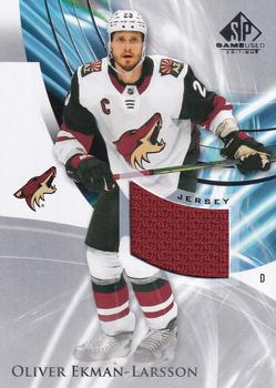 2020-21 SP Game Used - Silver Jersey #81 Oliver Ekman-Larsson Front