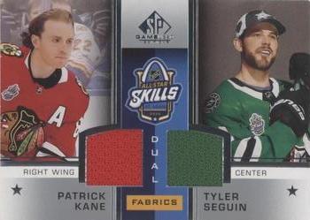 2020-21 SP Game Used - 2020 NHL All-Star Skills Fabrics Dual #ASD-KS Patrick Kane / Tyler Seguin Front